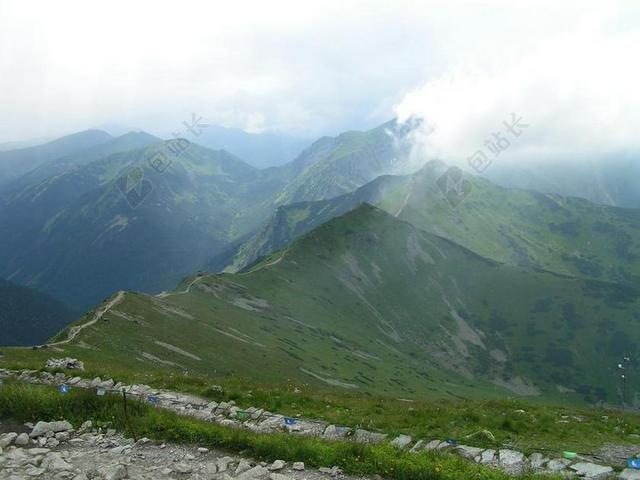 山 冬奥会 在路上 CZERWONE WIERCHY 山的美