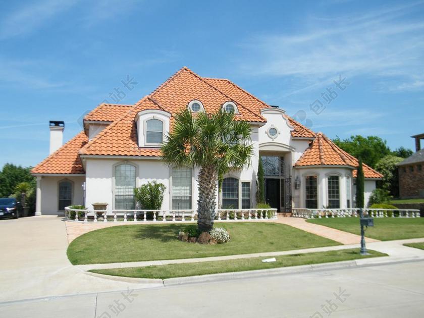 建筑时尚西班牙风格背景图片