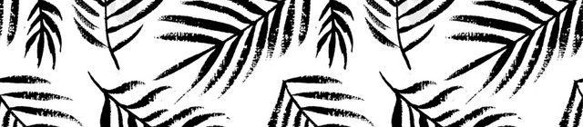 黑白植物叶子纹理背景素材