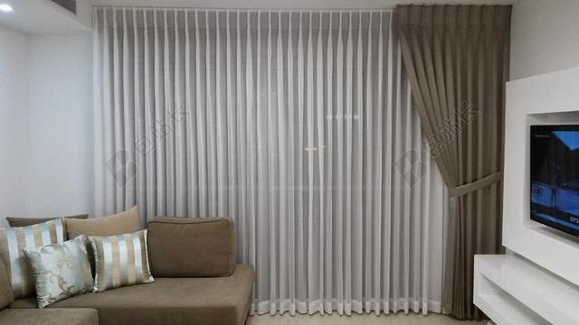 窗帘侧 室内设计 经典的明亮的阁楼的人 装修