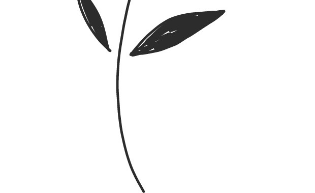 彩色卡通植物花朵扁平插画素材