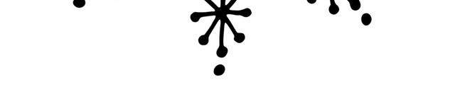 开放的雪花矢量元素