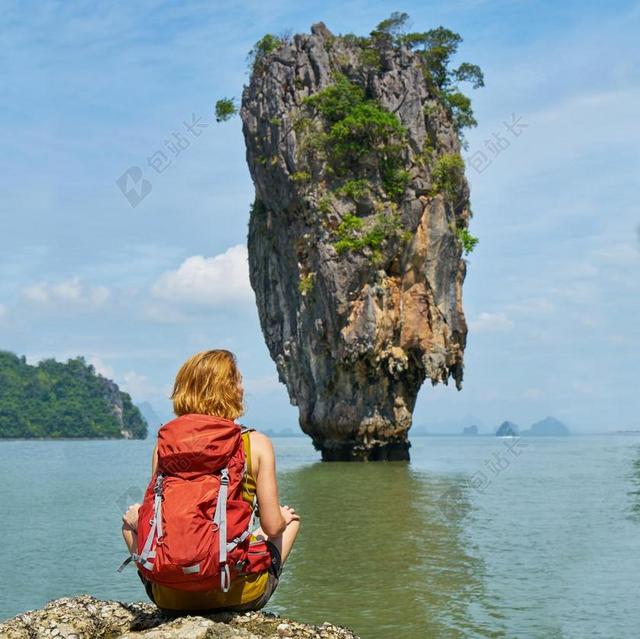 攀牙湾 普吉岛 詹姆斯邦德岛 泰国 岛屿 安达曼海 亚洲 海滩