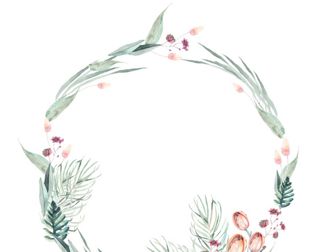 花环矢量图