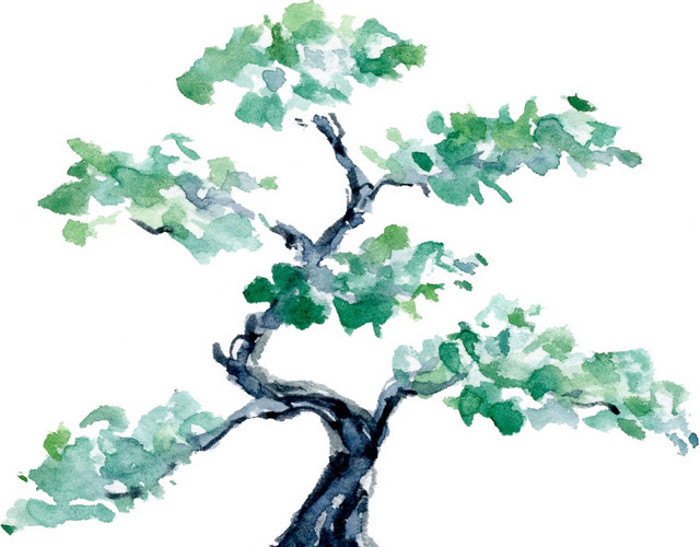 绿色植物矢量元素