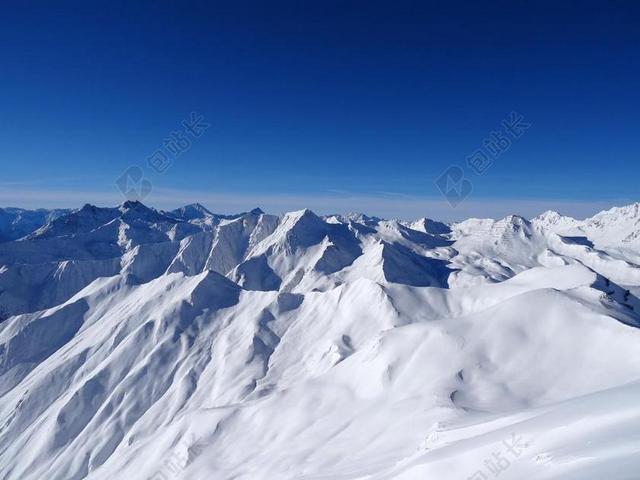 旅游清新奥地利雪山背景图片