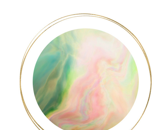 梦幻渐变彩色图案矢量元素