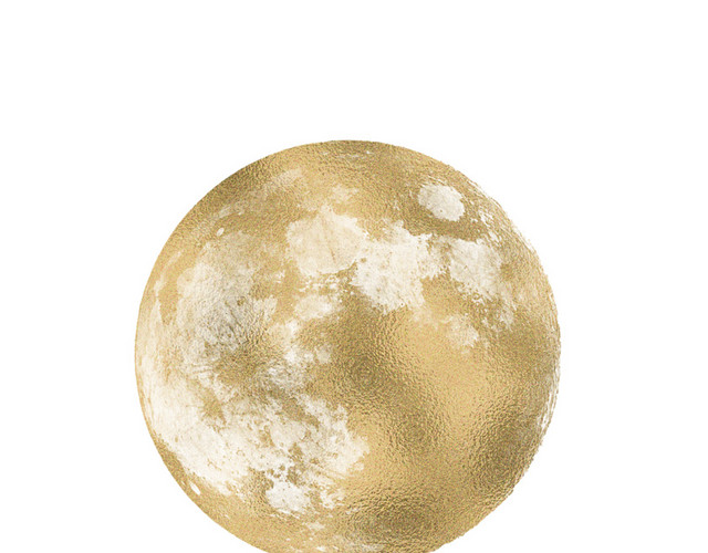 星球月球矢量元素
