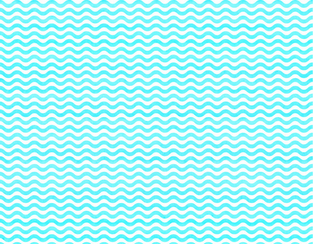 浅蓝色波浪线图形素材