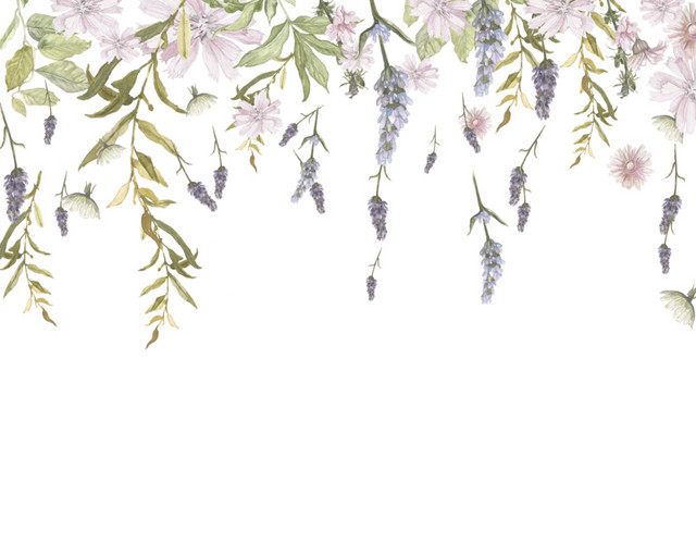 淡红色古风花朵图片下载素材