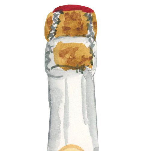 紫色清新食品红酒素材