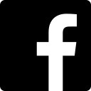 黑色FACEBOOK脸书图标矢量素材