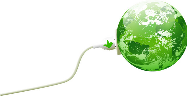 绿色科技星球地球素材
