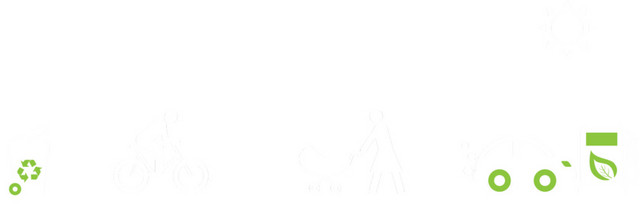 白色清新环保生活素材