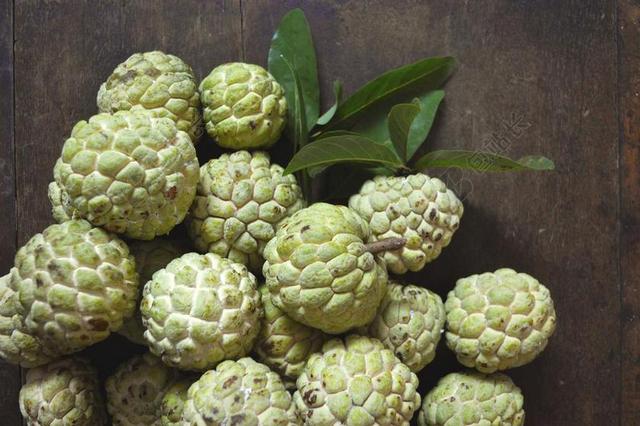 水果 释迦 有机 新鲜 绿色 热带 成熟 甜 自然 植物