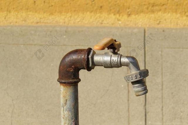 水龙头 行 水管 氧化 腺 管道 灌溉 水的连接