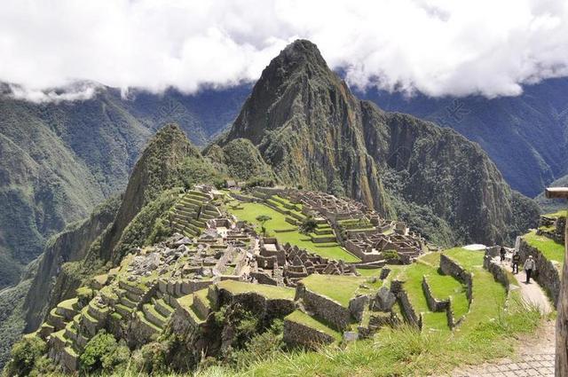 秘鲁 安第斯山脉 山 天堂 马丘比丘 印加 体系结构 旅游