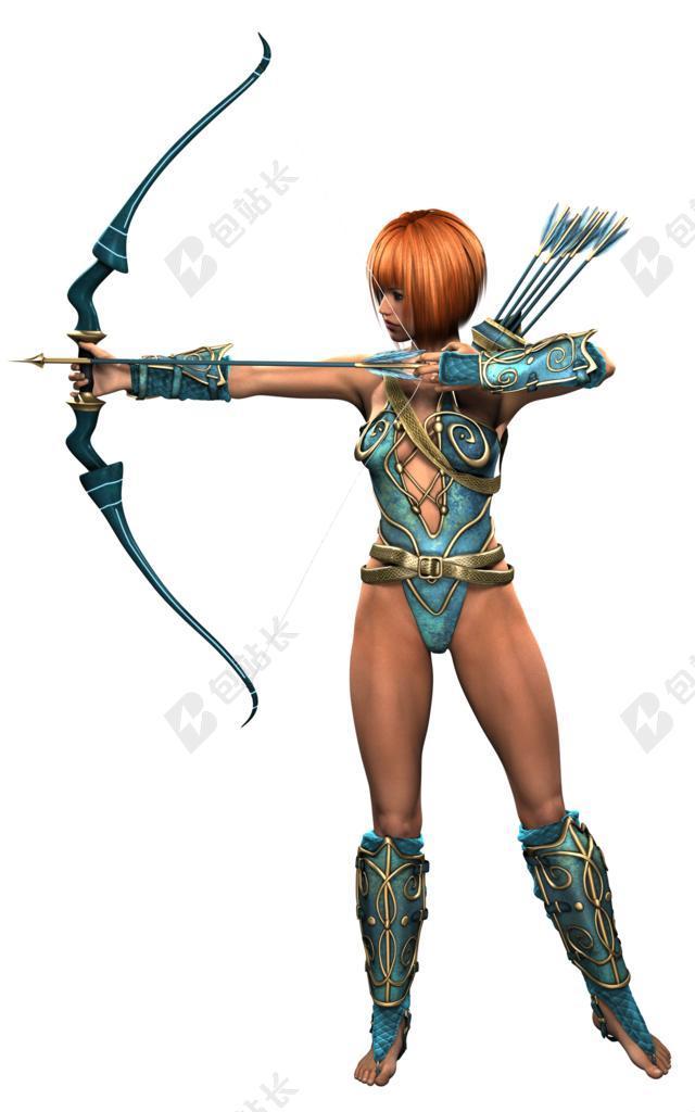 AMAZONE 女子 战士 女主角 幻想 美 优雅 决心