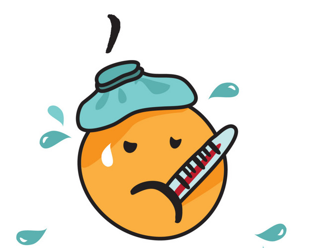 高温降温温度计标识标签