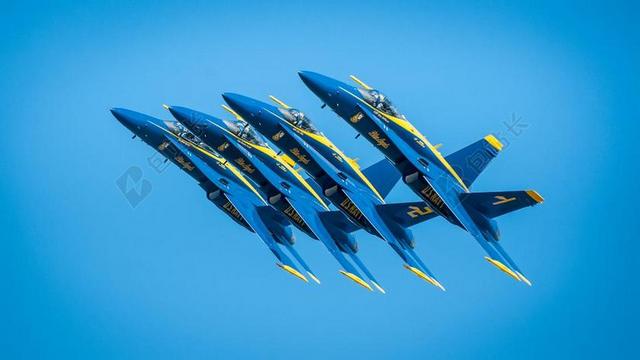 蓝色天使 喷射 战斗机 海军 军事 飞机 空气 天空 速度