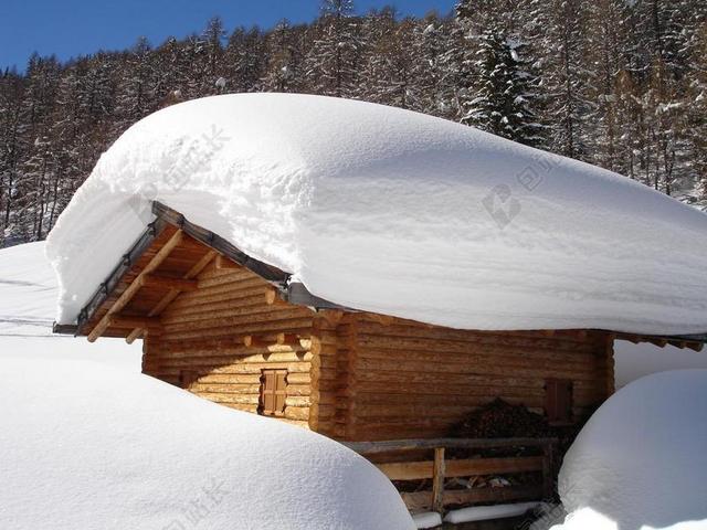 深雪 雪 屋顶 棚屋 阿尔姆 小木屋