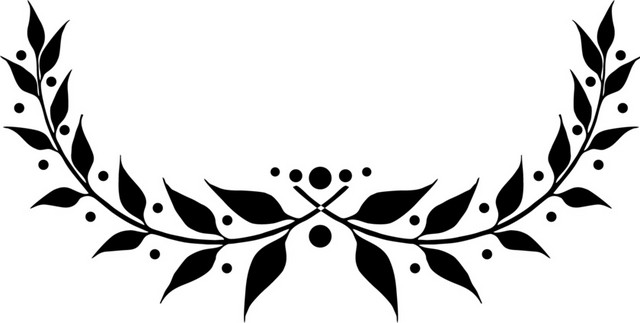 黑色简约图标徽章素材