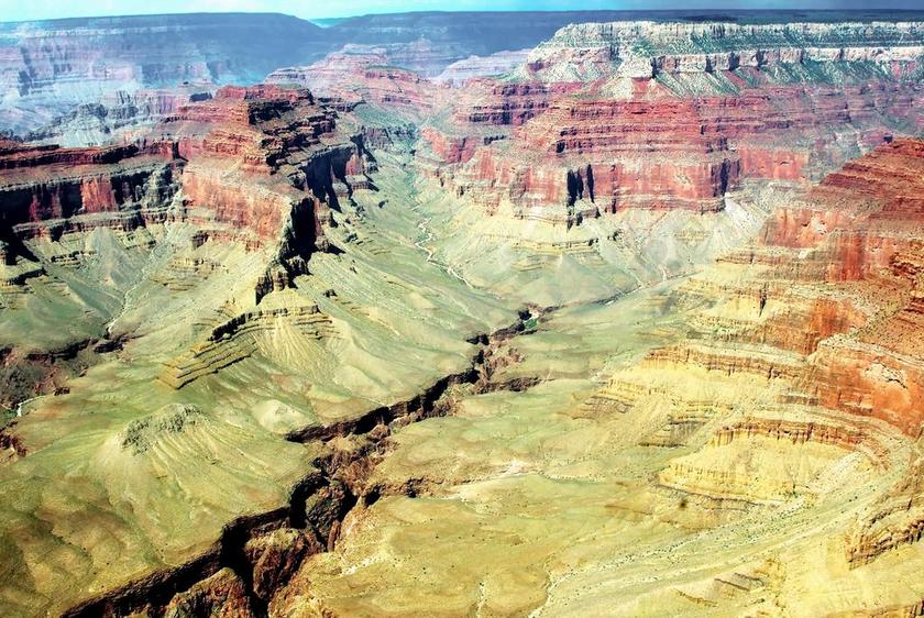 美国 大峡谷 科罗拉多州 全景图 广大 河 旅游网站 国家公园