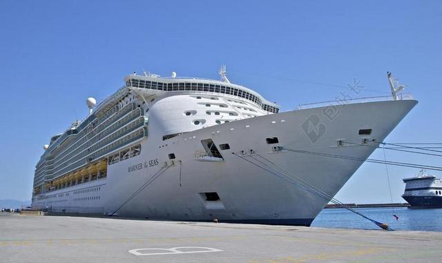巡航船 海的水手 船舶 皇家加勒比 罗兹 希腊 海洋 旅游