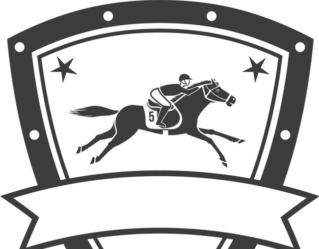 创意骑马图标