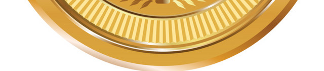 金色勋章图标