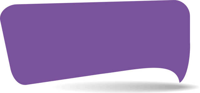 紫色阴影消息栏