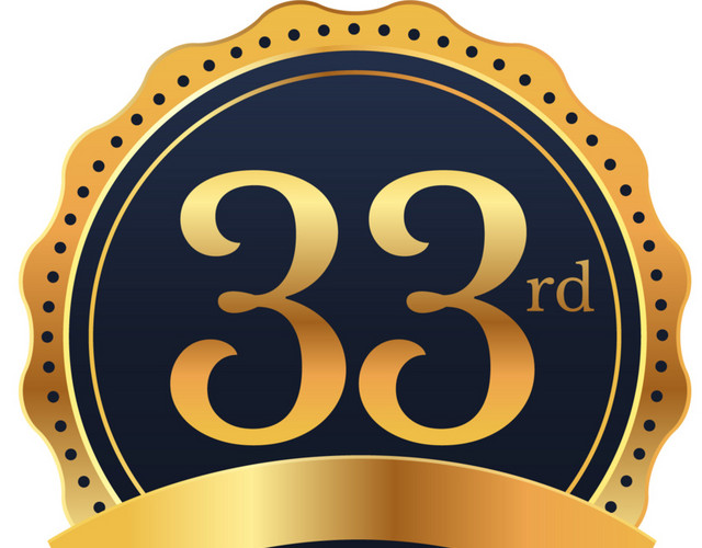 经典金属感数字标签33