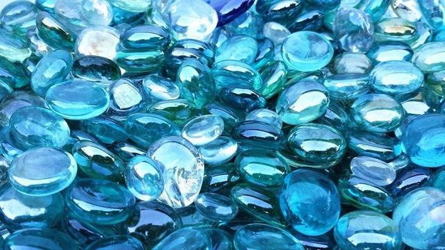 蓝色 绿色 水晶 玻璃 玻璃 光明 透明 冬天 雪 光