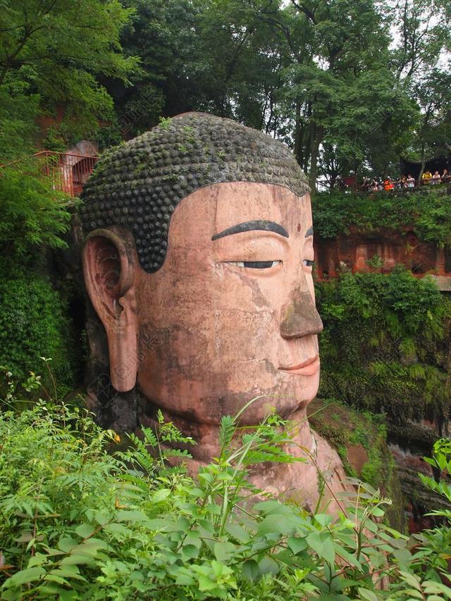 佛头 乐山 成都 中国 寺