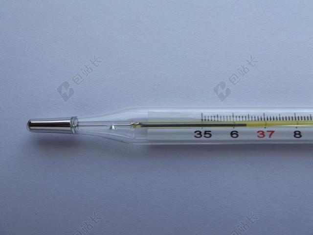 广告清新水银温度计背景图片