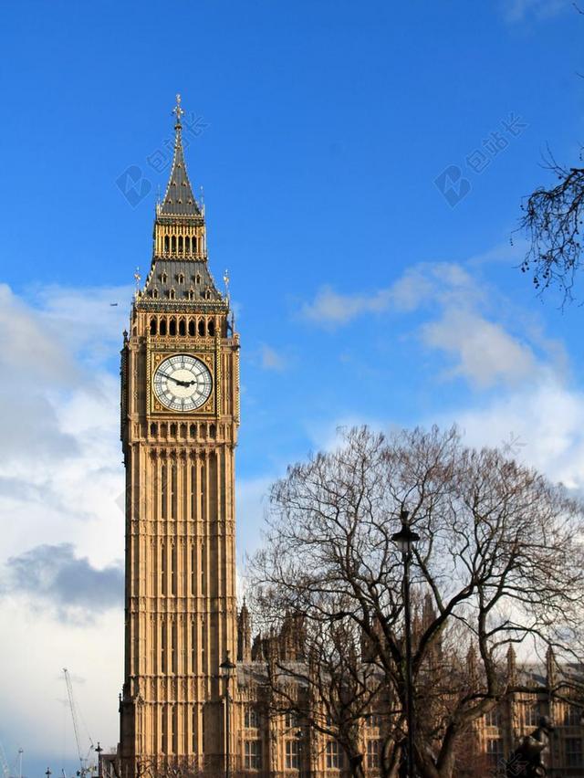大笨钟 伦敦 英国 英格兰 手表 吸引力