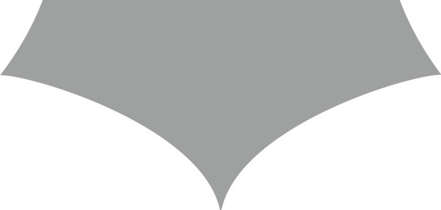 灰色对称不规则几何图形标签素材
