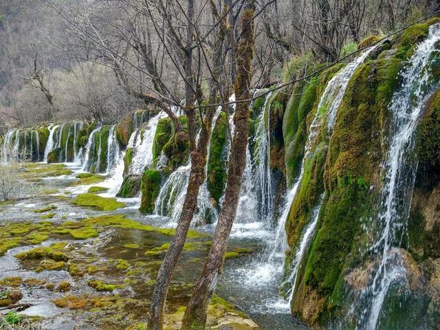 旅游自然九寨沟背景图片