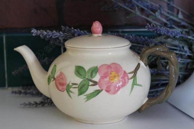 手工唯美插花花纹背景图片
