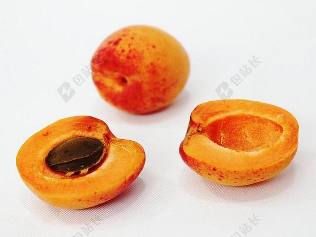 餐饮唯美水果杏子背景图片