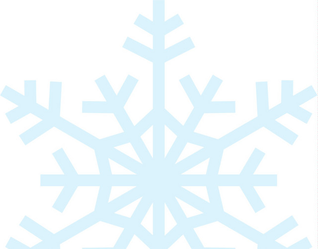 雪花图标矢量