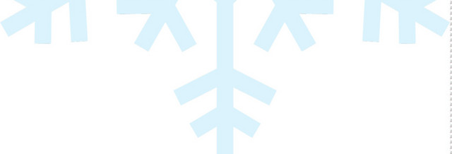 雪花矢量图标
