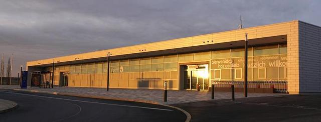 机场 卡尔登 卡塞尔邻近机场 建设 架构 现代 光 日落