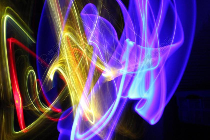 灯 光 丰富多彩 抽象 心情 长时间曝光 光隧道 光明和黑暗