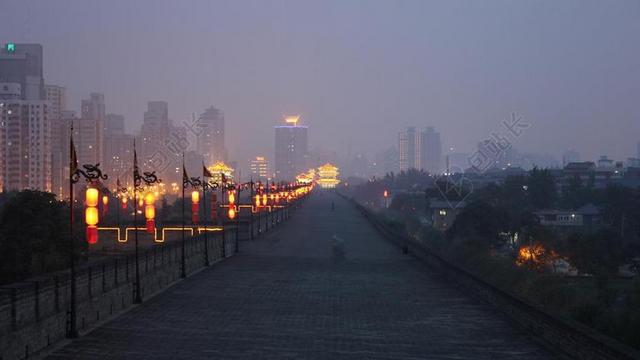 摄影唯美夜景灯光背景图片
