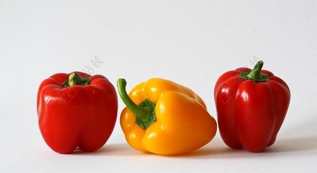 辣椒粉 蔬菜 丰富多彩 食品 红辣椒 黄色辣椒 红色 黄色