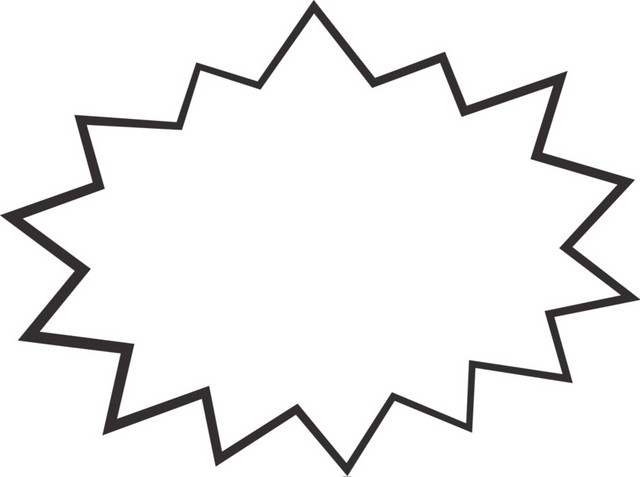 简约空白对话框标签素材