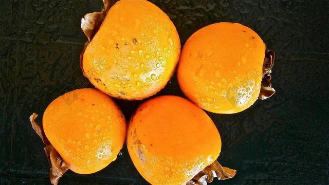 卡其色 甜柿 水果 ABENACEAS 柿子 蔬菜 树 性质