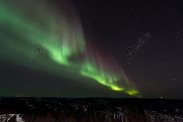 极光 BOREALIS 北部 灯 自然 夜 天空 瑞典 欧洲