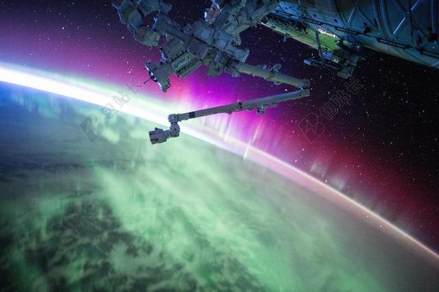 卫星 国际空间站 北极光 极光 空间 飞船 站 科学 宇宙